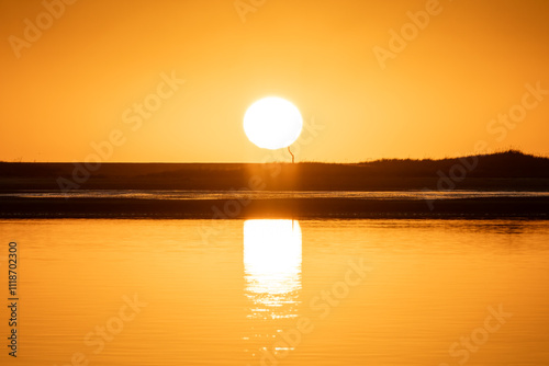 Sunrise, Cape Cod, early morning glow, Summer, Massachusetts  photo