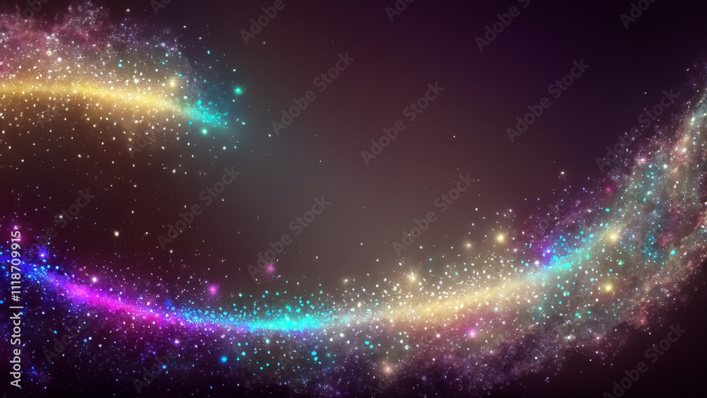 A Glittering Edge of Enchantment. A Glittering Edge of Enchantment.