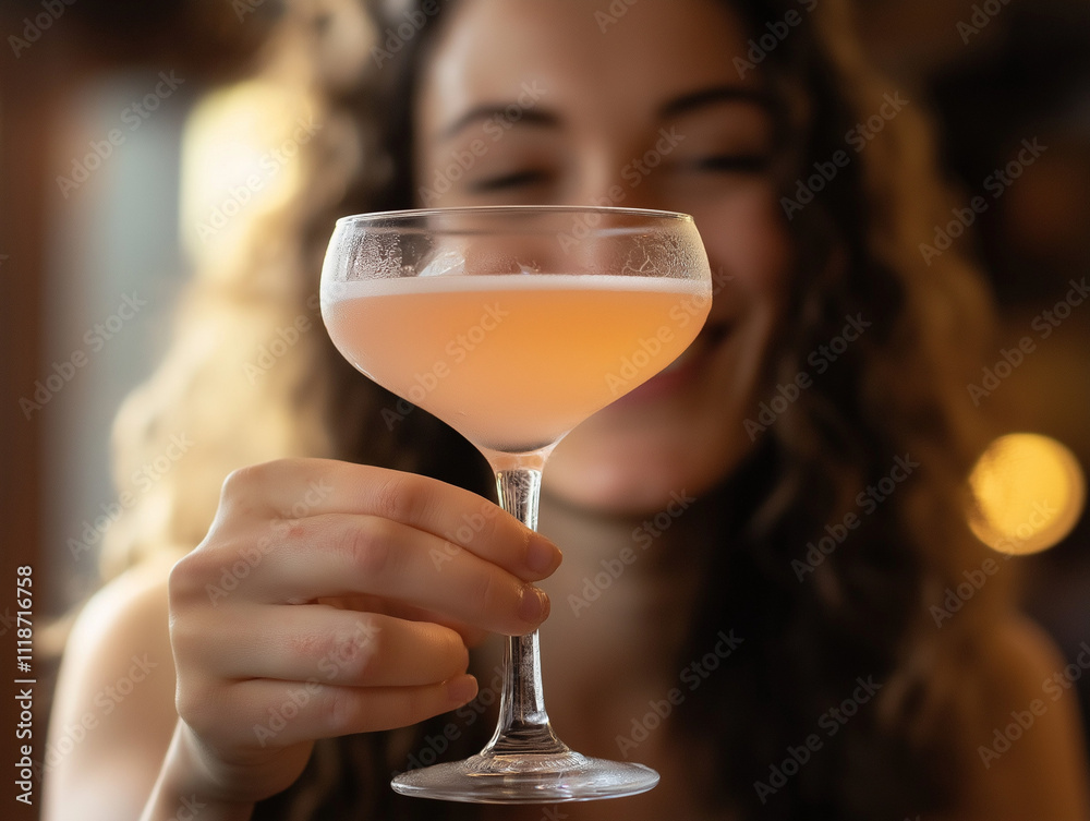 Ein Prost mit einem fruchtigen Cocktail

