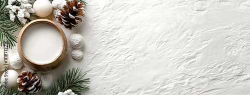 embossed white cracked paint texture background with copy space 