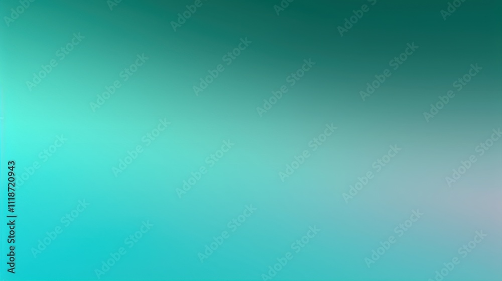 Green with blue aqua gradient background. Dirty petrol ombre texture. Turquoise transition to dark color.
