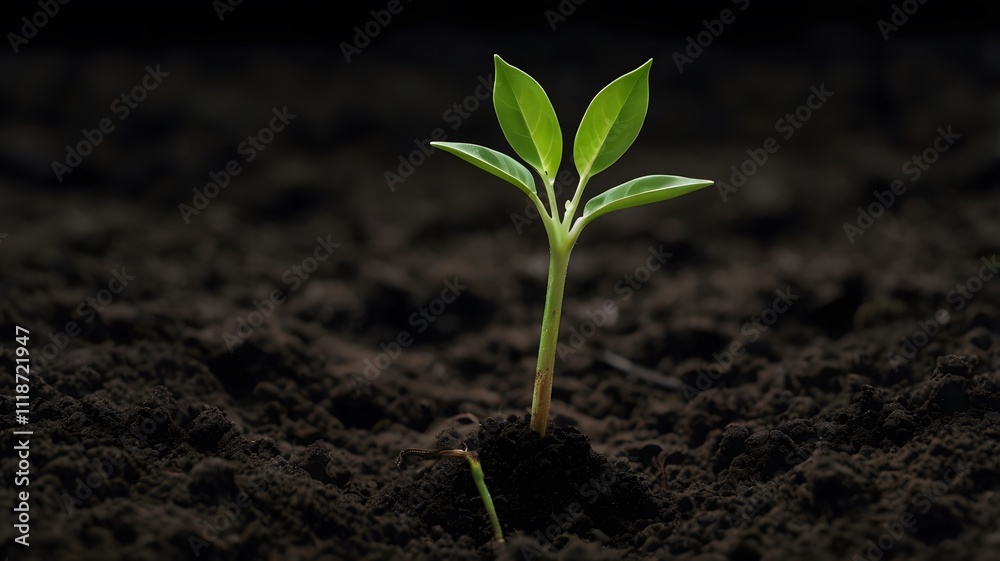 Fototapeta premium young plant