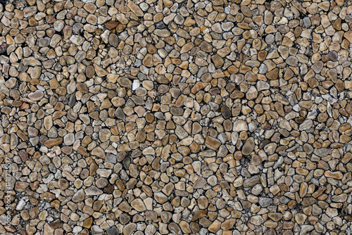 Close-Up of Pebble Texture