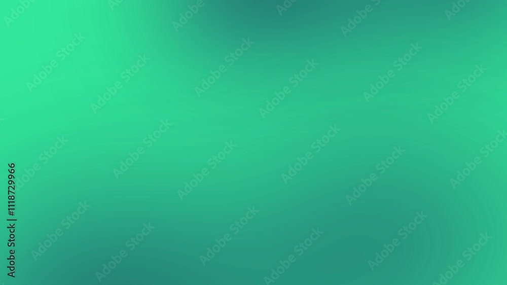 Abstract backdrop blurred turquoise green soft gradient. background moving of multicolor slow motion background