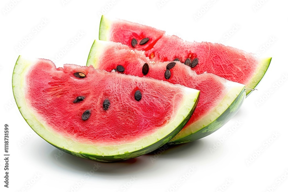 Sweet watermelon isolated on white background cutout Sweet watermelon isolated on white background cutout