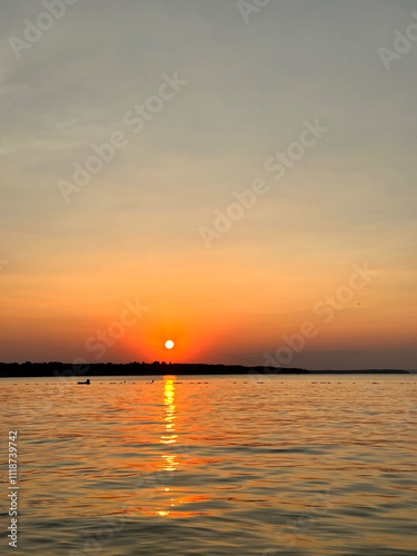 Sunset On The Lake