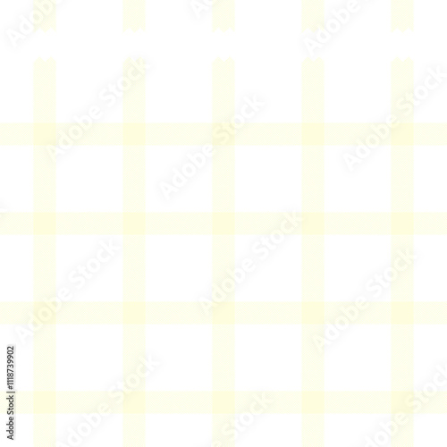 Room pattern texture tartan, christmas ornament fabric plaid background. Traditional textile seamless check vector in light and light yellow colors.