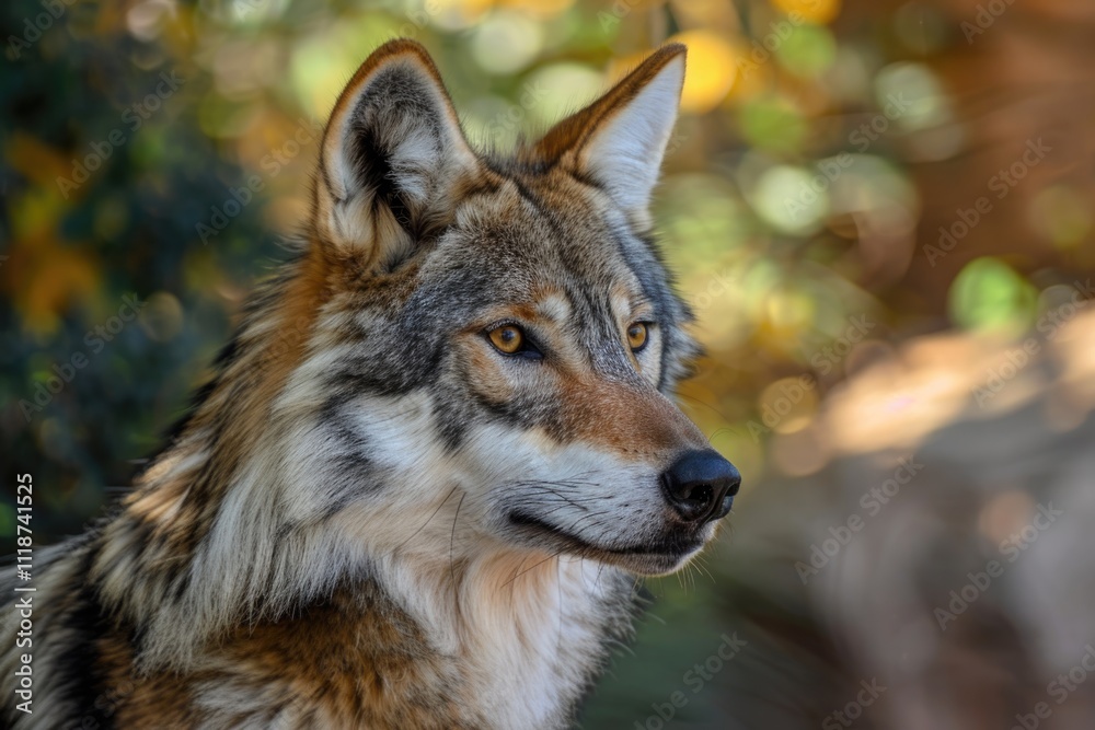 Mexican Wolf Portrait Mexican Wolf Portrait