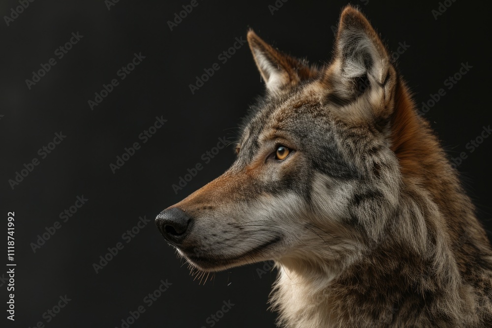 wolf Portrait of an European grey wolf Canis lupus lupus isolated wolf wolf Portrait of an European grey wolf Canis lupus lupus isolated wolf