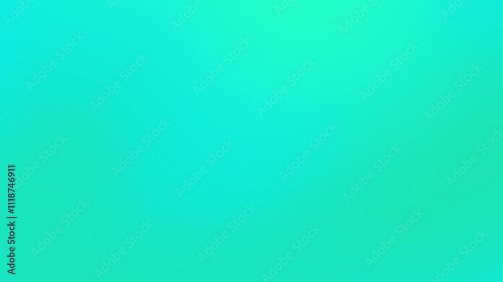 Abstract backdrop blurred turquoise soft gradient. background moving of multicolor slow motion background