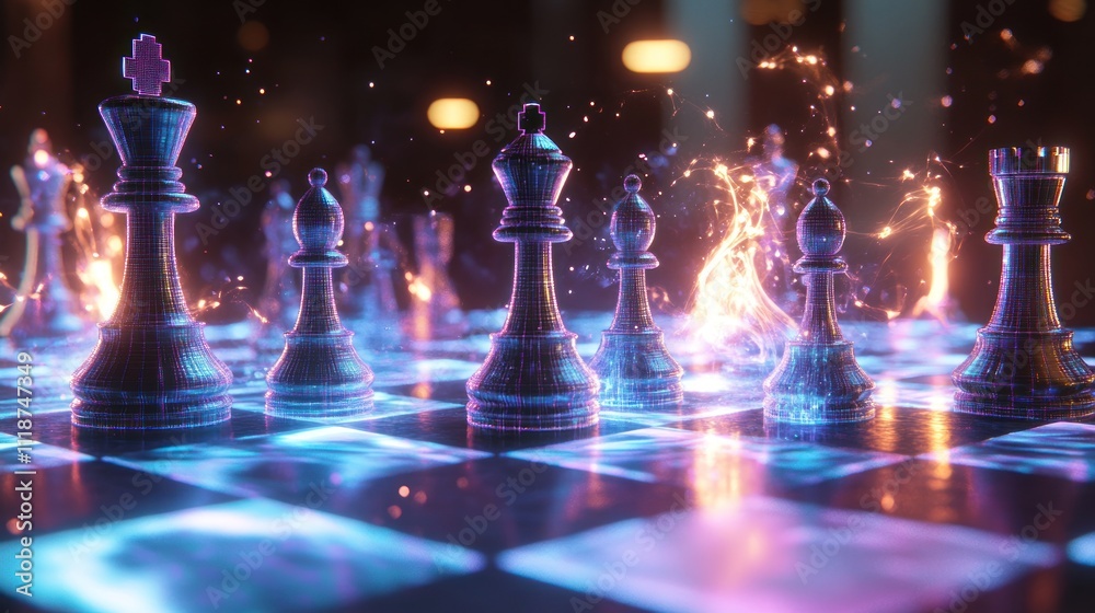 Futuristic Chess Game: A Digital Battle Royale Futuristic Chess Game: A Digital Battle Royale