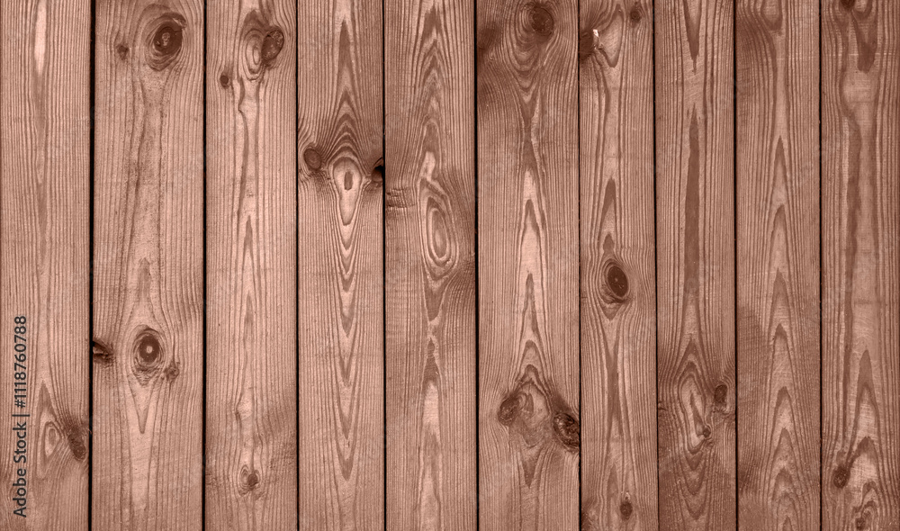 Fototapeta premium Wooden boards background with knots