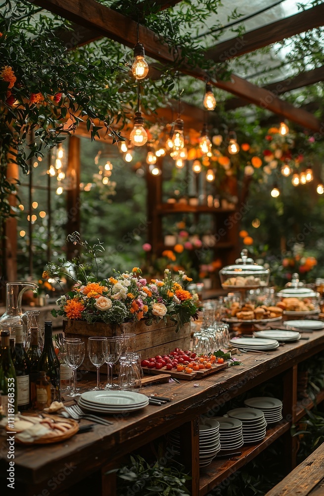 A vibrant Italian buffet showcasing a spectrum of bright, summery hues. A vibrant Italian buffet showcasing a spectrum of bright, summery hues.