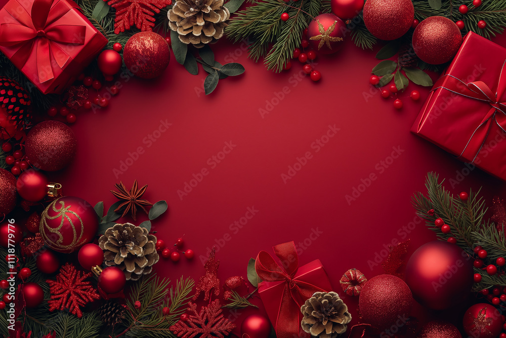 A red background with a red box in the middle A red background with a red box in the middle