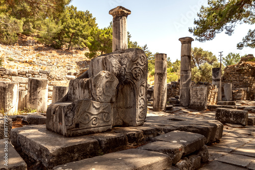 Priene is an Ionian (Ancient Greek) city founded in Aydın Soke, approximately 100 km away from Selcuk-Ephesus.