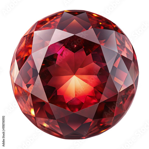 almandine png, transparent background photo