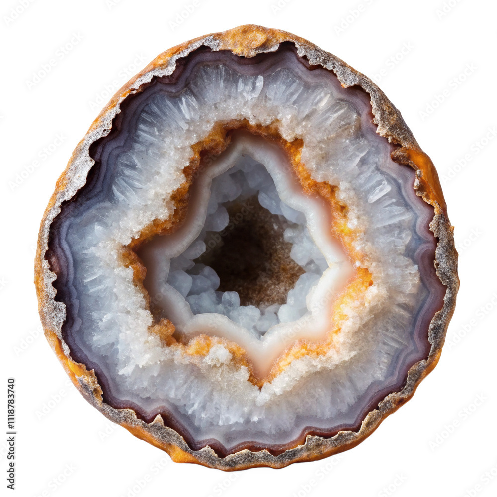 Obraz premium geode png, transparent background