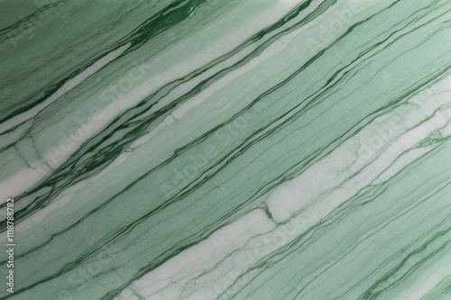 Vibrant green marble texture with bold white veins in studio lig photo