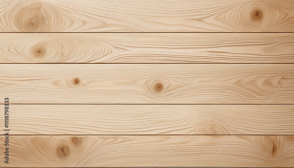 Fototapeta premium Natural wood texture, top view of natural pattern for backdrop, light wooden color, abstract background.