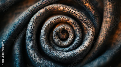 close up of spiral