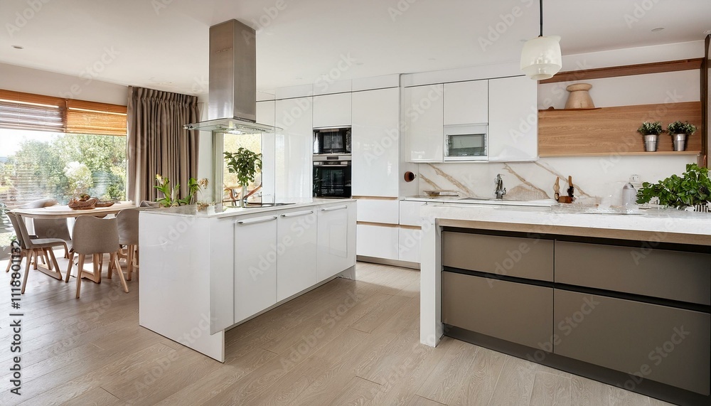 Fototapeta premium White and Neutral Living Room Theme Ideas for a Unique and Personalized Space