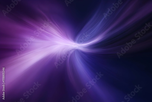 A vibrant abstract swirl of purple and blue hues, evoking a sense of motion and depth.