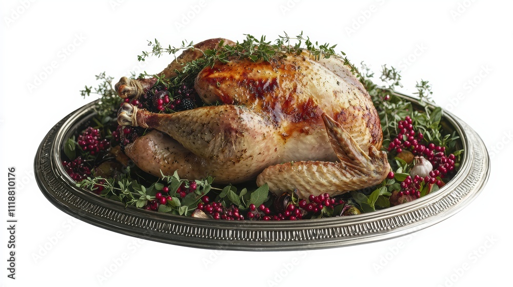 Close-up of a thanksgiving turkey feast festive delights from the home kitchen Close-up of a thanksgiving turkey feast festive delights from the home kitchen