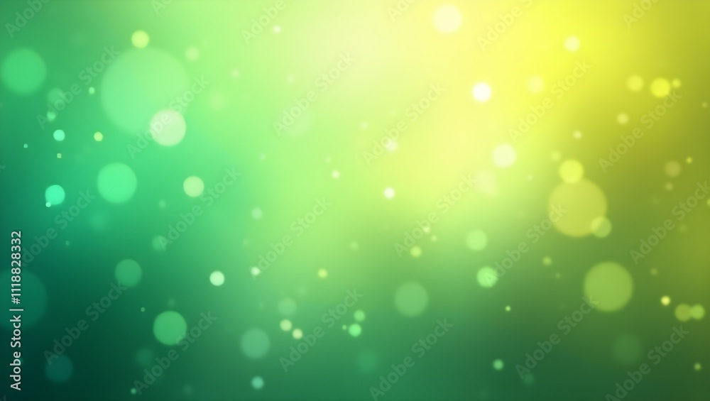 Green and Yellow Bokeh Background Green and Yellow Bokeh Background