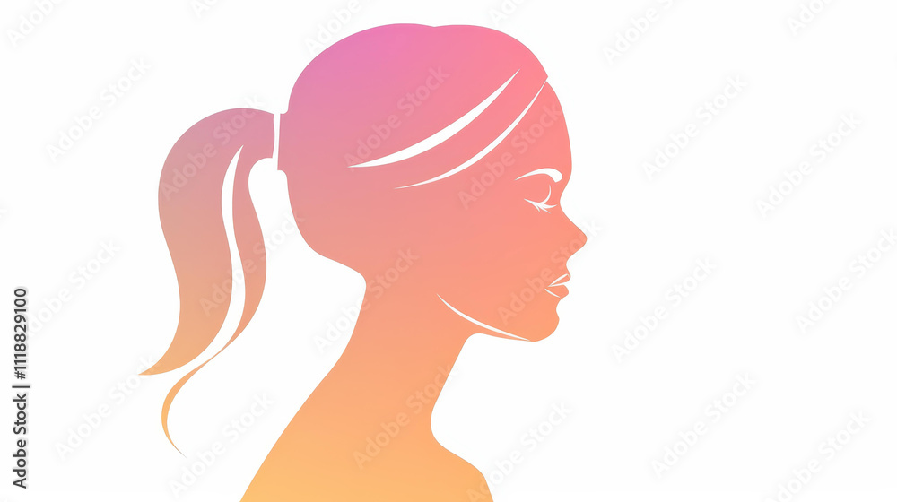 A vibrant silhouette captures the elegance of a stunning caucasian female in a dark shirt, blending colors beautifully. A vibrant silhouette captures the elegance of a stunning caucasian female in a dark shirt, blending colors beautifully.