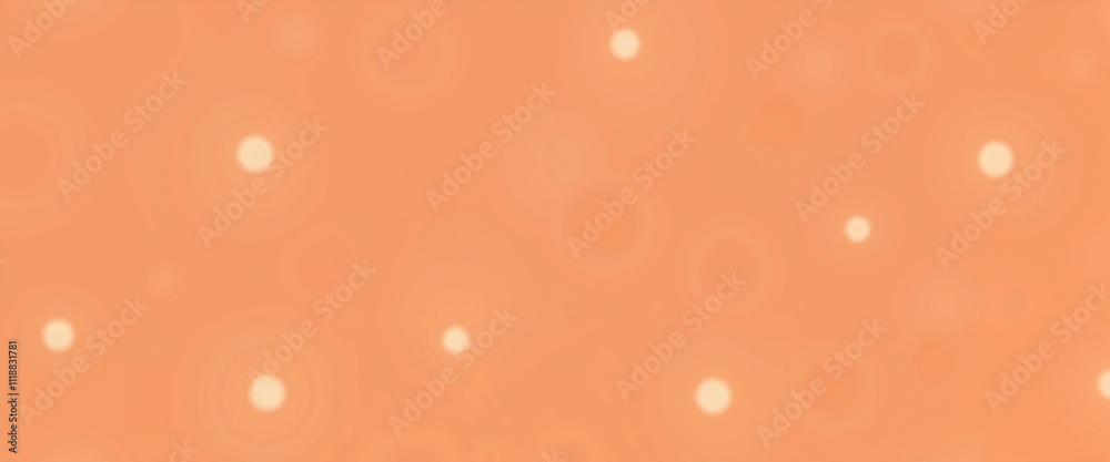 Peach colored background with glowing light spots Peach colored background with glowing light spots