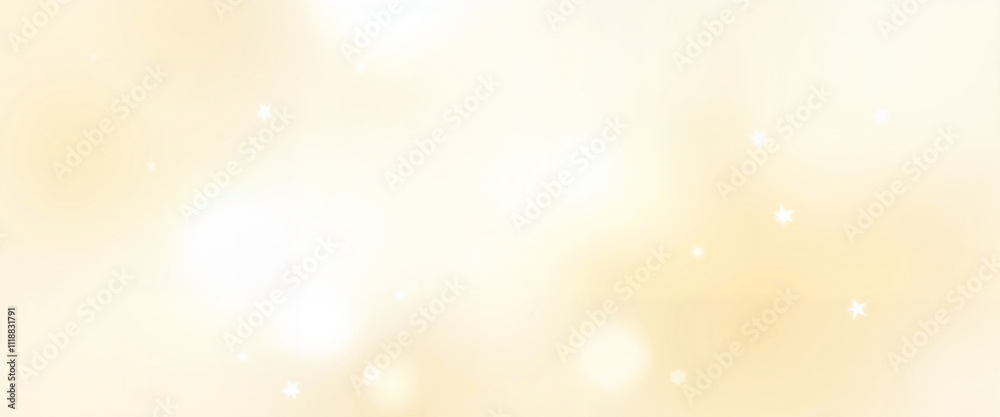 Soft beige background with sparkling white stars Soft beige background with sparkling white stars