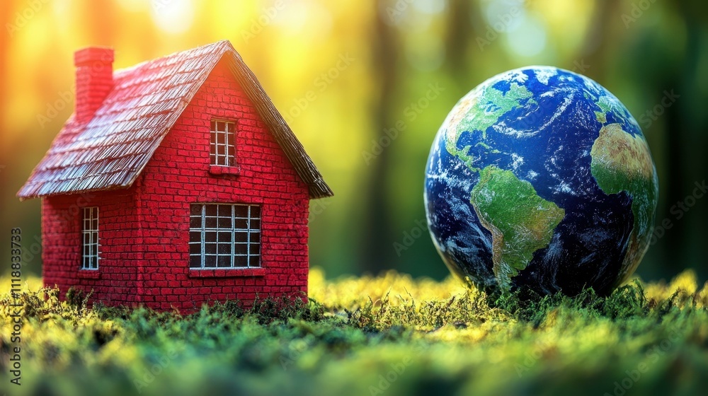 Earth Day Sustainability Eco-friendly home renovation workshop One main object Earth Day Sustainability Eco-friendly home renovation workshop One main object