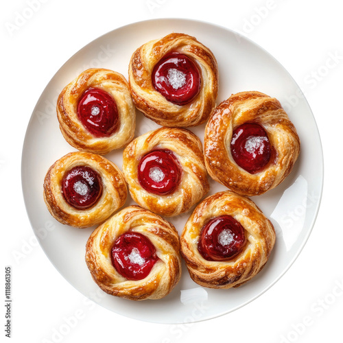 A Plate of Cherry Danishes ...
