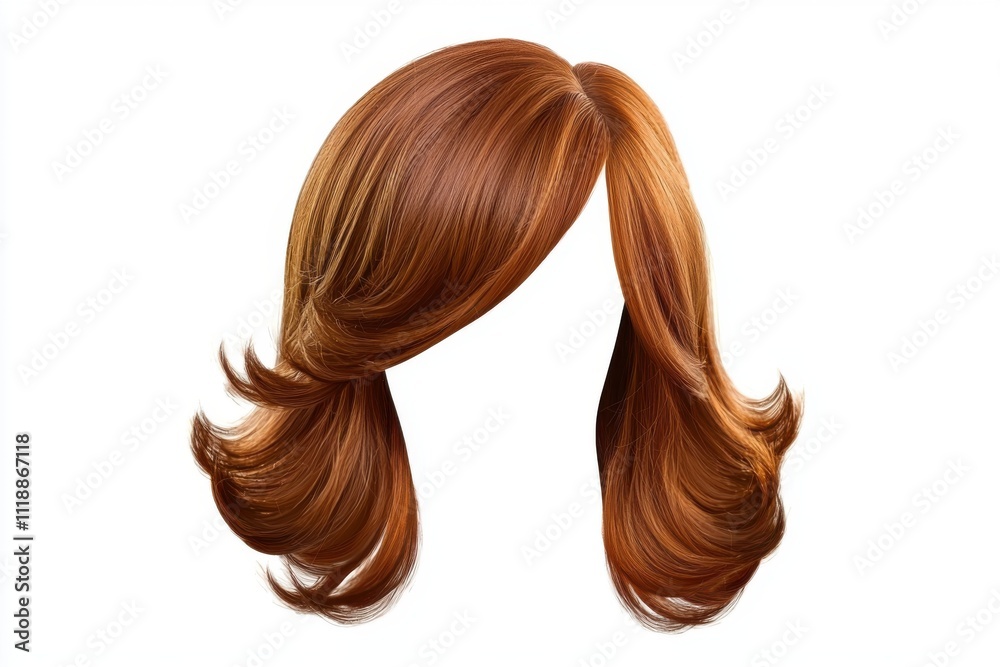 Another stylish hair wig with a trendy design is displayed isolated on a clean background for clarity. Another stylish hair wig with a trendy design is displayed isolated on a clean background for clarity.
