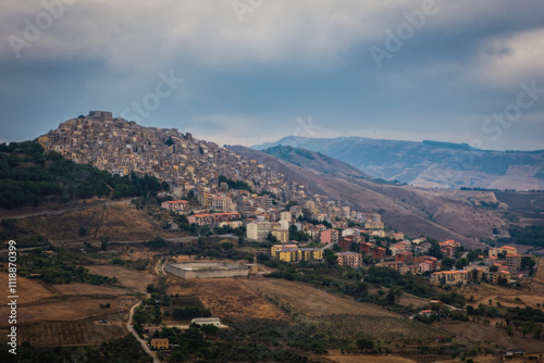 Quadro su tela Italy, Sicily, Palermo Province, Gangi