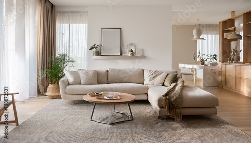 Creating a stylish gallery wall in white and neutral living rooms