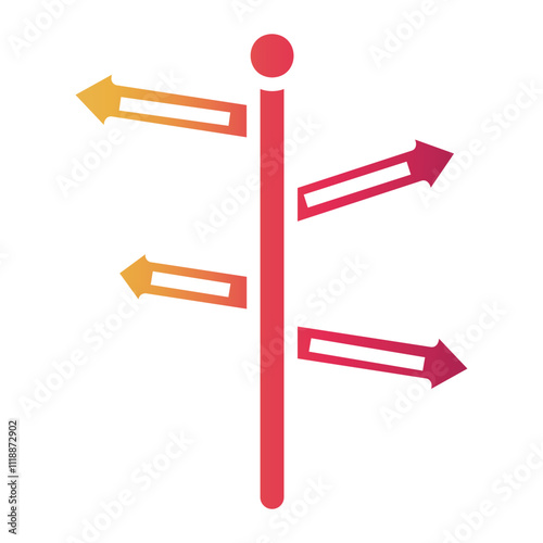 road Gradient icon