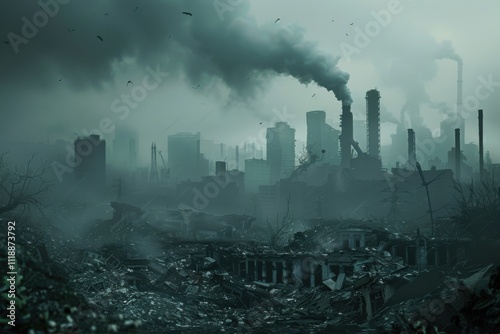 Extreme Environmental Pollution, Smog, and Air Contamination