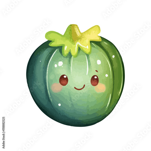 vegetable fruit vector illustration isolated on white background