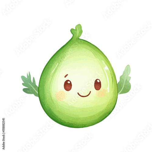 vegetable fruit vector illustration isolated on white background
