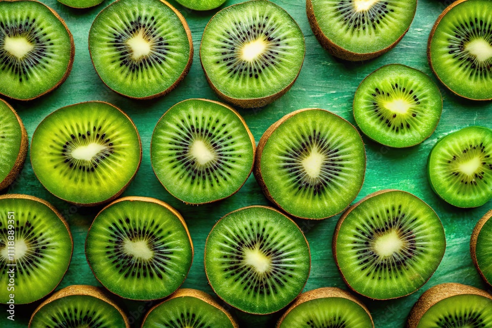 Kiwi Slices Low Light Photography Generative AI Kiwi Slices Low Light Photography Generative AI