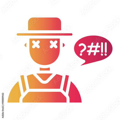 discrimination Gradient icon