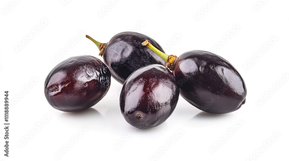 Date Fruit Isolated on White Background – Close-Up of Sweet Dried Dates Date Fruit Isolated on White Background – Close-Up of Sweet Dried Dates