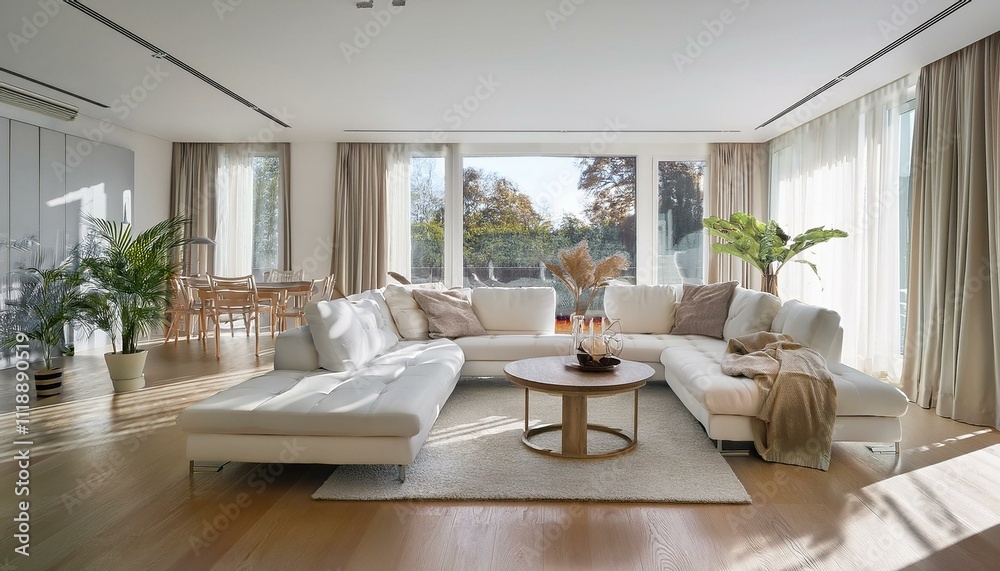 Fototapeta premium Creating a stylish entertainment center for media