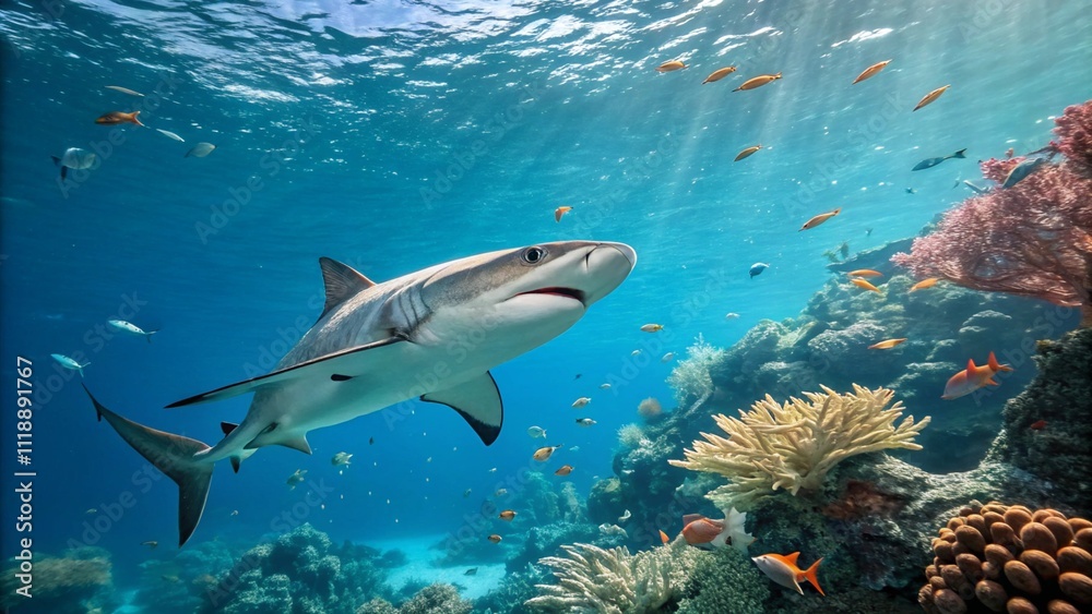 Fototapeta premium Baby Shark.