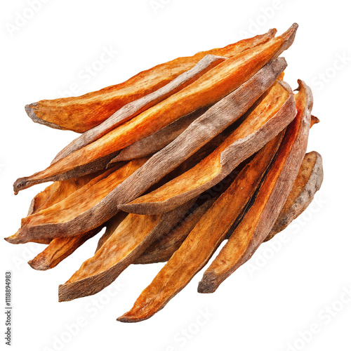 Deliciously Crispy Sweet Potato Chips Served as a Healthy Snack Option for Any Occasion Throughout the Day