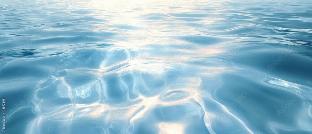 Serene Water Ripples Impressionism Abstract Blue Texture Surface Pattern Serene Water Ripples Impressionism Abstract Blue Texture Surface Pattern