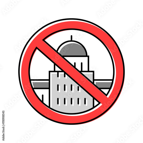 anti establishment subculture style color icon vector. anti establishment subculture style sign. isolated symbol illustration