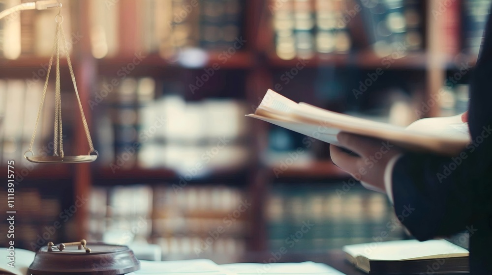 Banker in close-up reviewing financial documents, serious expression, legal books and digital screen in background, emphasizing compliance and financial regulation. Banker in close-up reviewing financial documents, serious expression, legal books and digital screen in background, emphasizing compliance and financial regulation.