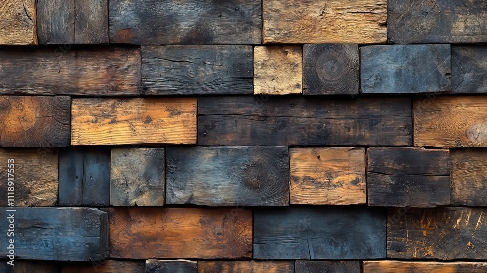 A textured wooden wall pattern, adding warmth and a rustic feel to any design A textured wooden wall pattern, adding warmth and a rustic feel to any design
